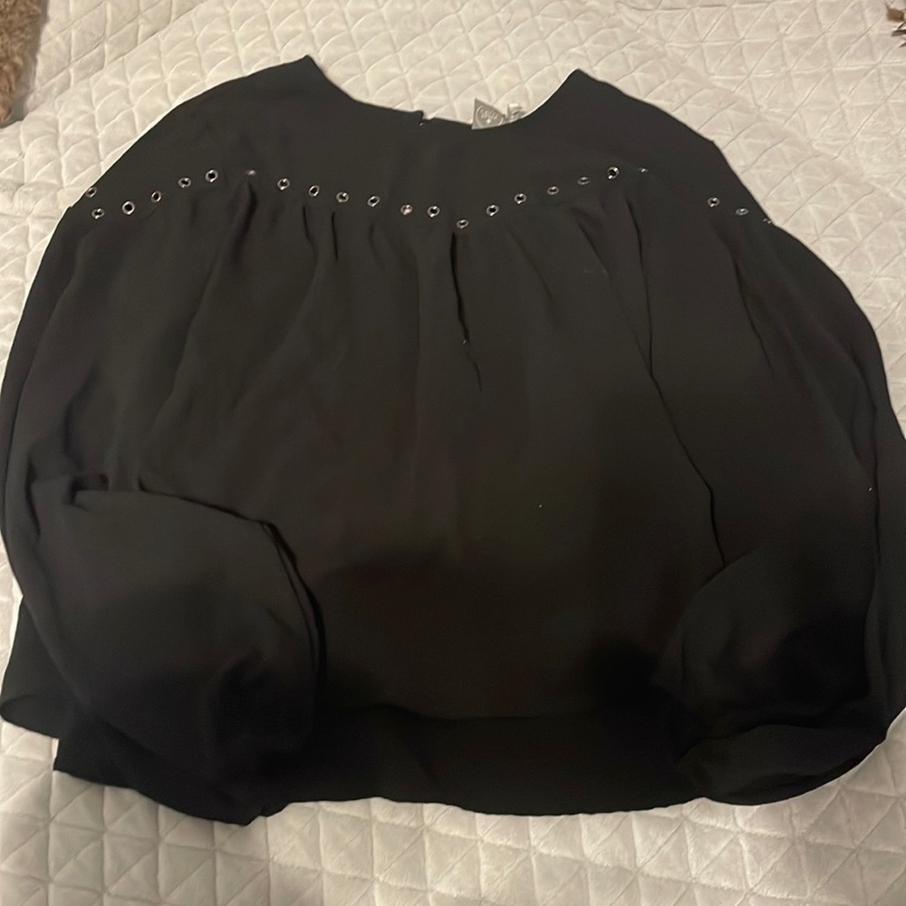 Cute black dressy top